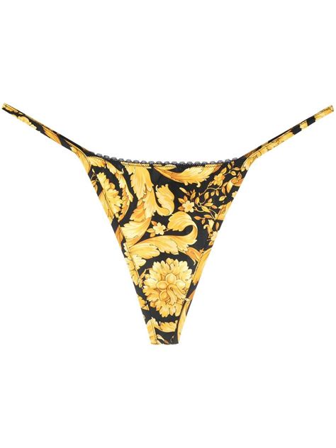 versace tanga|farfetch versace swimwear.